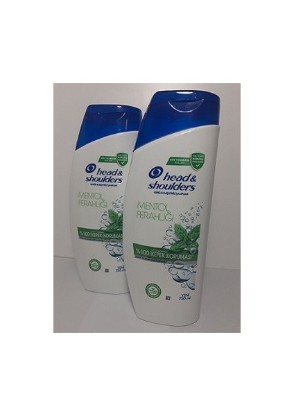 Kepek Şampuan Mentol Ferahlığı 750 ml x 2 Adet