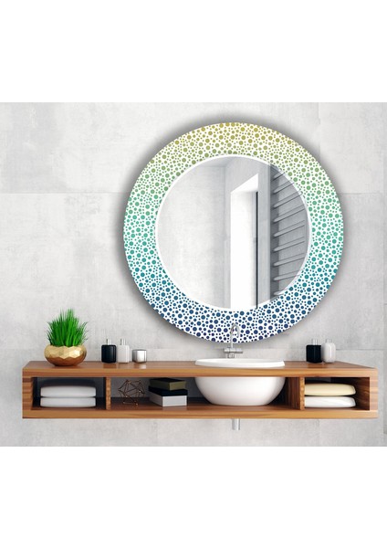 Lekeli Temperli Cam Duvar Aynası modelleri