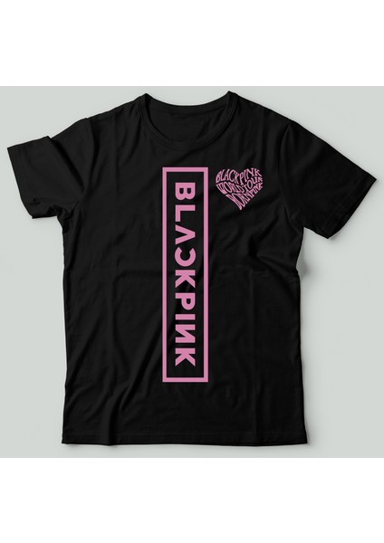 Black Pink - World Tour' Temalı Oversize Street Wear Unisex Tişört.