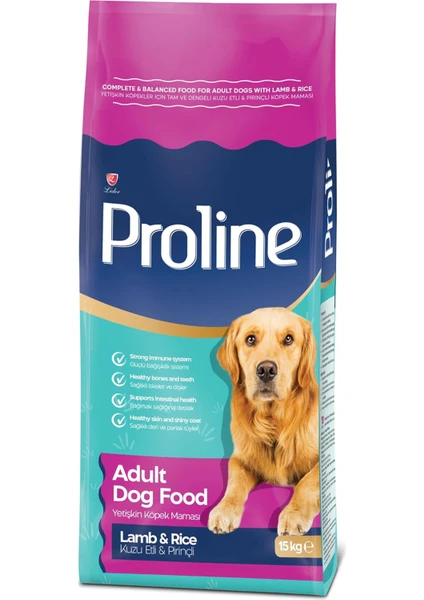 Pro Line Proline Kuzu Etli Yetişkin Köpek Maması 15 kg