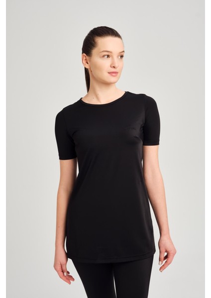 Siyah Yarım Kol Havuz Mayosu modelleri