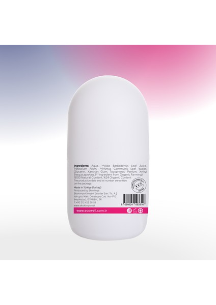 Organik Roll-on Kadın + Erkek Set (2 X 75 ml) SET