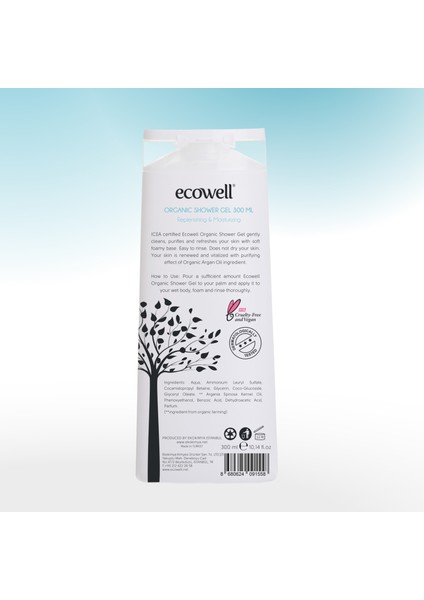 Duş Jeli, Organik & Vegan Sertifikalı, Arındırıcı, Tazeleyici, Hipoalerjenik, Argan Mucizesi, 300ml fiyatları