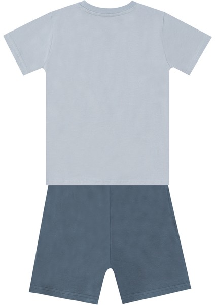 Ahoy Kedi Erkek Çocuk T-Shirt Şort Takım