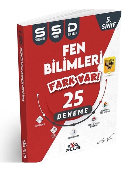 5.Sınıf Fen Bilimleri 25 Sistematik Sarmal Deneme