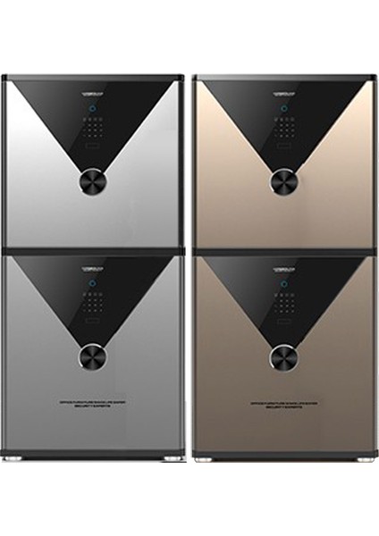 Vulcan Serisi DZ-100 Çift Kapılı Çelik Kasa Dokunmatik Şifre + Parmak Izi + Wifi Akıllı Kontrol