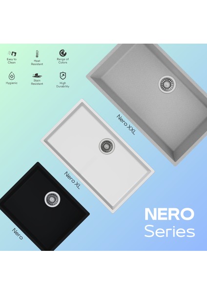 Granit Evye Nero Xxl fiyatları