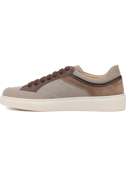 Erkek Deri & Tekstil Taupe Sneakers & Spor Ayakkabı 1022 16486 Erk Ayk Y24 Taupe