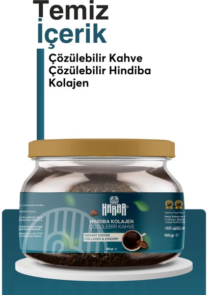 Hindiba Kahvesi Kolojenli Kahve - (60 Kullanim) 150GR modelleri