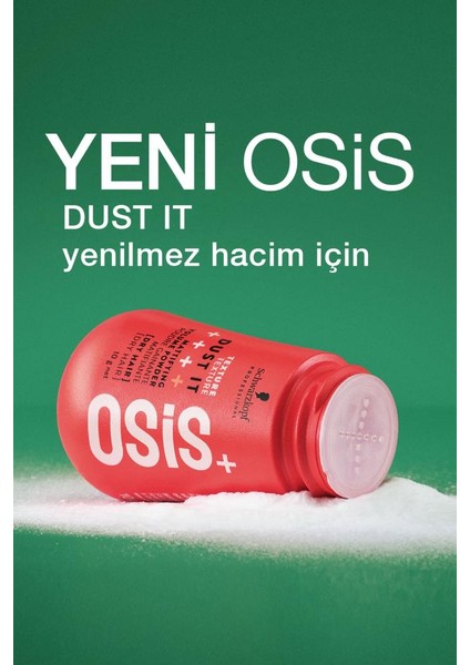 Dust It Güçlü Tutuş Mat Hacim Saç Pudrası 10G x 3 Adet | Powder Mat Toz Wax