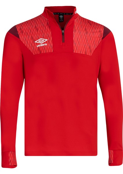 Diamond Training Kırmızı Sweat Antrenman Tek Üst TC0127