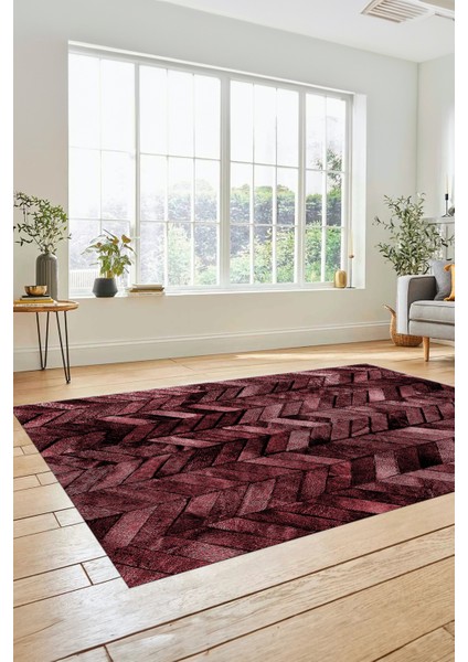 Dijital Kaymaz Taban Yıkanabilir Patchwork Desen Yolluk Mutfak Salon Halısı, Patchwork-13-Kırmızı, fiyatları