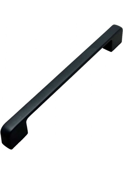 Arel Mat Siyah Tv Ünitesi Vestiyer Yatak Odası Mutfak Dolap Çekmece Kulpu 160 mm (16 Cm) 1 Adet