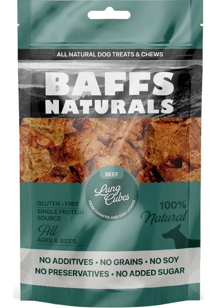 Baffs Naturals Dana Küp Ciğer %100 Doğal Köpek Ödül Maması 100 gr