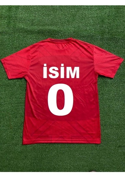 Isme Özel Yazdırmalı Türkiye Milli Takım Halı Saha Forması Yetişkin
