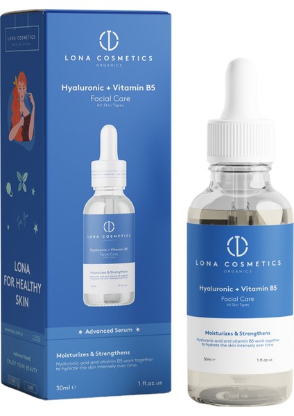 Hyaluronik Asit Serum, Yaşlanma Karşıtı, Nemlendirici