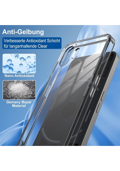 Nothing Phone 2 Kılıf Kamera Korumalı Yumuşak Şeffaf Silikon Renksiz Kalınlaştırılmış Köşe Kenar modelleri
