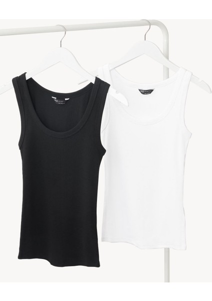 2'li Slim Fit T-Shirt Seti