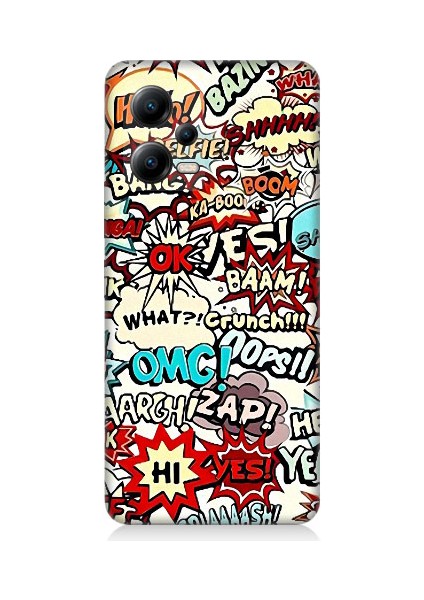 Xiaomi Poco X5 5g Uyumlu What Omg ve Nidalar Desenli Silikon Kılıf