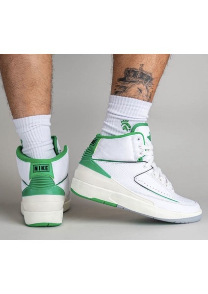 Air Jordan 2 Retro Lucky Green Erkek Basketbol AYAKKABISI-DR8884-103 fırsatları
