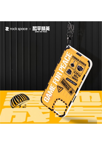 Space iPhone 13 Pro Peace Elite Serisi Kılıf Sarı