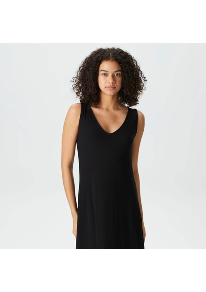 Nautıca Kadın Siyah Relaxed Fıt Askılı Elbise 45D406T.0TB modelleri