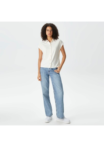 Nautıca Kadın Kırık Beyaz Relaxed Fıt Polo 45K107T.1MA modelleri