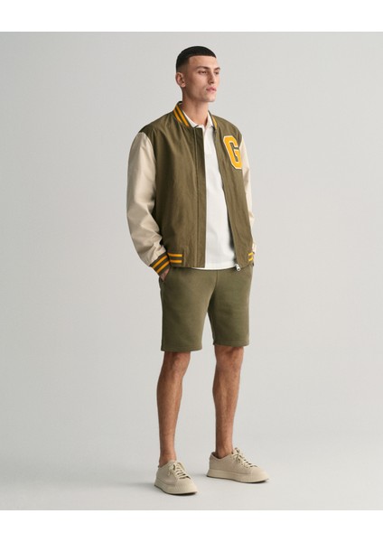 Erkek Yeşil Regular Fit Logolu Şort 2009027.301 fiyatları