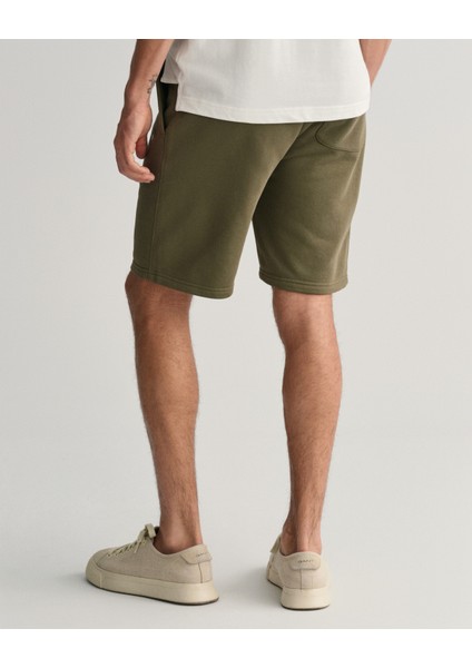 Erkek Yeşil Regular Fit Logolu Şort 2009027.301 modelleri