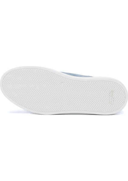 Erkek Hakiki Deri Mavi Sneakers & Spor Ayakkabı 1022 16506 Erk Ayk Y24 Denım