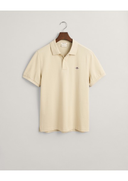 Erkek Bej Regular Fit Logolu Polo 2210.239 fırsatları
