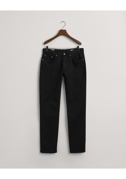 Erkek Siyah Slim Fit Jean 1000262.5