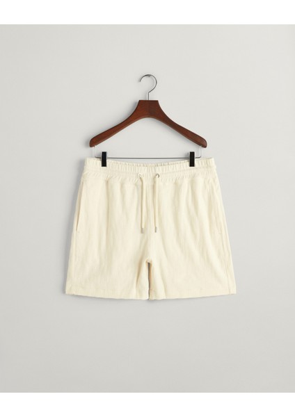 Erkek Krem Relaxed Fit Şort 2019005.130