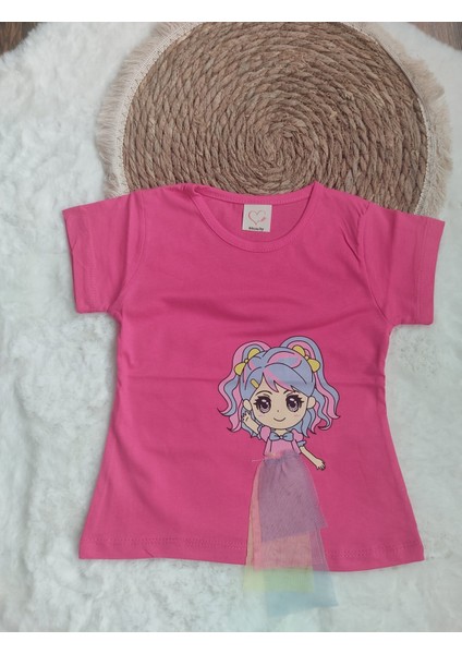 Kız Çocuk Unicorn Tshirt