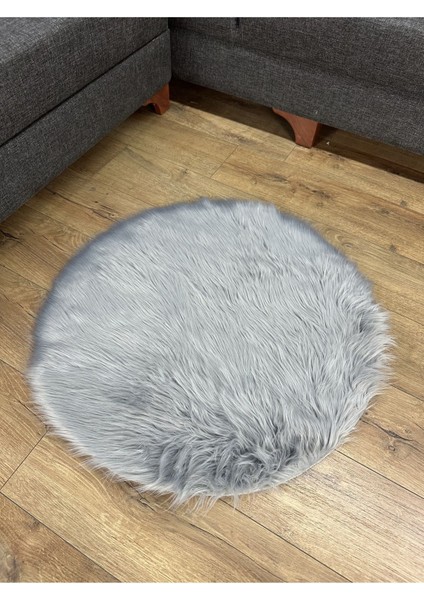 Dolgun Uzun Tüylü Premium Kalite Kuzu Post Peluş Shaggy Halı