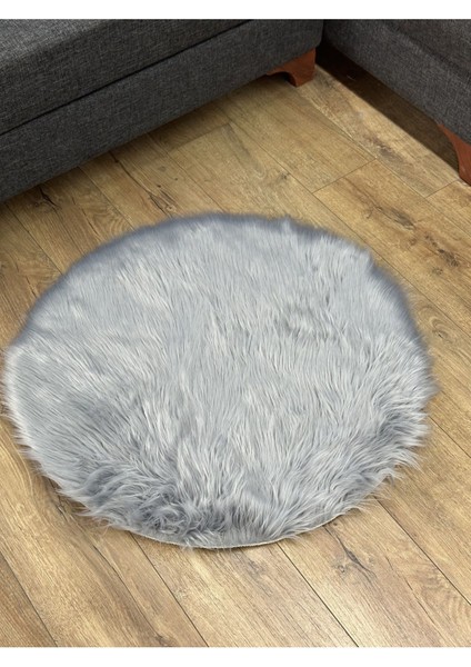 Dolgun Uzun Tüylü Premium Kalite Kuzu Post Peluş Shaggy Halı