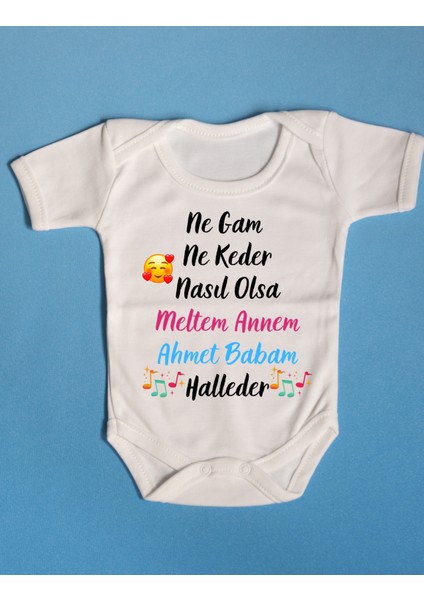 Pamuklu Bebek Zıbını Özel Tasarım Annem Babam Halleder
