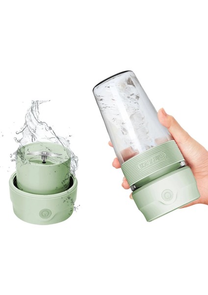 Yeşil Stil Taşınabilir Blender Elektrikli Meyve Sıkacağı USB Meyve Karıştırıcılar Şişe Mini Smoothie Sıkacakları Makinesi Gıda Milkshake Işlemci Meyve Suyu Fincan Makinesi (Yurt Dışından) fiyatları