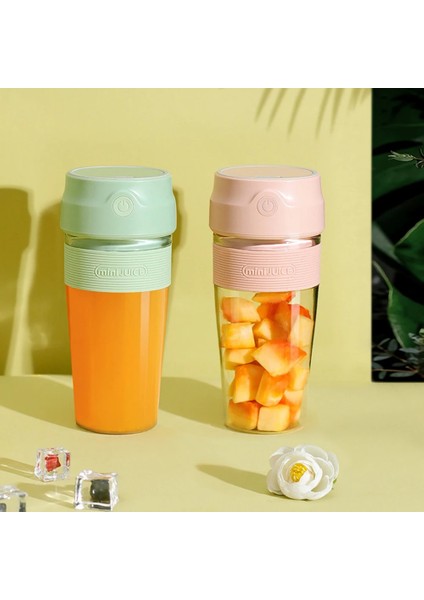 Yeşil Stil Taşınabilir Blender Elektrikli Meyve Sıkacağı USB Meyve Karıştırıcılar Şişe Mini Smoothie Sıkacakları Makinesi Gıda Milkshake Işlemci Meyve Suyu Fincan Makinesi (Yurt Dışından) modelleri