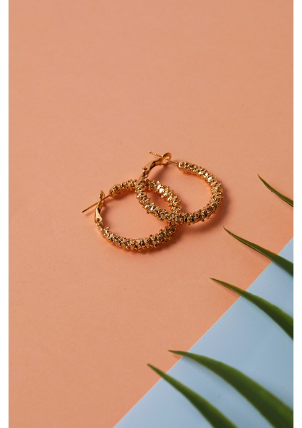 Kadın Halka Model Bijuteri Küpe