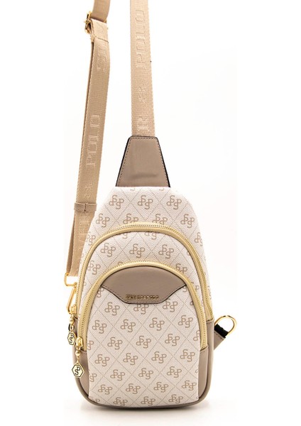 Kadın Vücut Çantası 959-43131 Silver Polo Freebag M178 Bej-Mat Kum modelleri