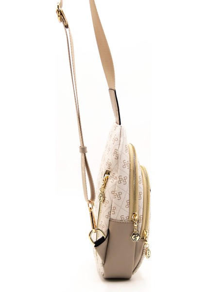 Kadın Vücut Çantası 959-43131 Silver Polo Freebag M178 Bej-Mat Kum indirimleri