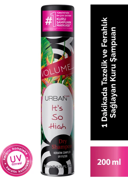 URBAN Care  Dry Shampoo It's So High 200 ml