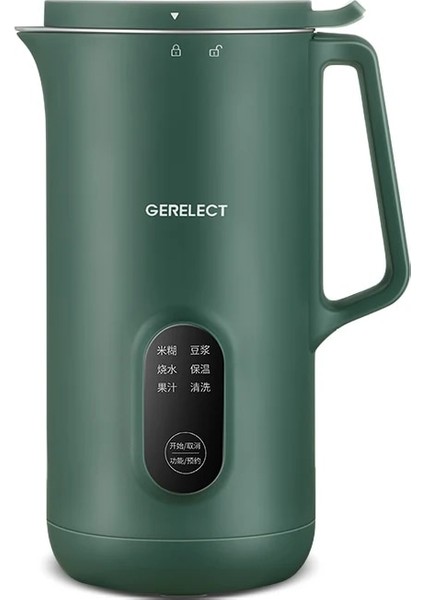 Yeşil Tarzı 220V 220 V Soya Sütü Makinesi Taşınabilir Mini Elektrikli Meyve Sıkacağı Multicooker Kahvaltı Takviyesi Makinesi Filtresiz Mikser (Yurt Dışından)