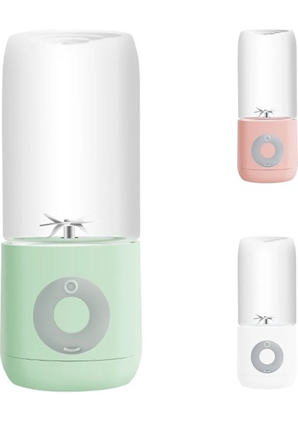 Yeşil Stil Taşınabilir Blender, Meyve Sıkacağı Kablosuz Taşınabilir Buz Kırma Elektrikli Meyve Sıkacağı Bardağı, El Blender Spor (Yurt Dışından)