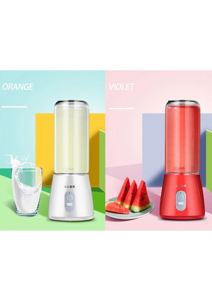 Beyaz Stil Taşınabilir Mini Elektrikli Meyve Sıkacağı El Çok Fonksiyonlu Mikserler Meyve Sıkacakları Bardak Meyve Milkshake Küçük Blender Açık Seyahat Gadget (Yurt Dışından) indirimleri