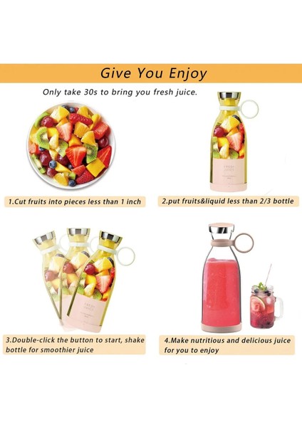 Beyaz Stil Sunath Elektrikli Meyve Sıkacağı Blender USB Mini Çok Fonksiyonlu Meyve Suyu Yapımcısı Makinesi Meyve Karıştırıcılar Sıkacakları Meyve Sıkacakları Gıda Milkshake (Yurt Dışından) indirimleri