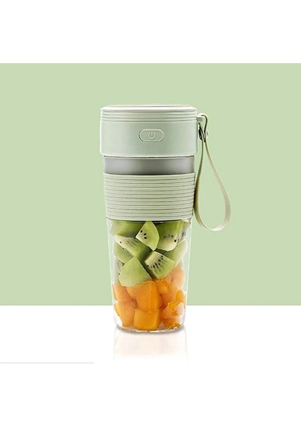 Yeşil Stil Mini Taşınabilir Blender Portakal Sıkacağı Meyve Sebze Sıkacağı Çok Fonksiyonlu Mikser Smoothie Blenderı Ev Meyve Suyu Sıkacakları (Yurt Dışından)