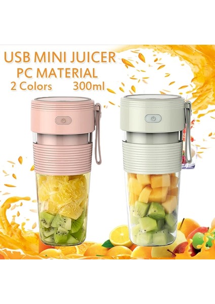 Pembe Tarzı Mini Taşınabilir Blender Portakal Sıkacağı Meyve Sebze Sıkacağı Çok Fonksiyonlu Mikser Smoothie Blenderı Ev Meyve Suyu Sıkacakları (Yurt Dışından) fiyatları