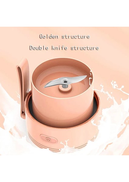 Pembe Tarzı Mini Taşınabilir Blender Portakal Sıkacağı Meyve Sebze Sıkacağı Çok Fonksiyonlu Mikser Smoothie Blenderı Ev Meyve Suyu Sıkacakları (Yurt Dışından) indirimleri